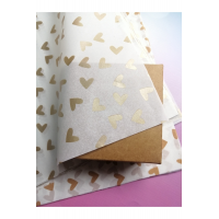 Kalpli Gold Desenli Pelur Kağıdı 50x70 cm 10 Adet