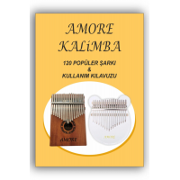17 Tuşlu Kalimba Nota Kitapçığı- 120 Yerli Ve Yabancı Kalimba Şarkı Notaları