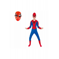 Kostümü Örümcek Adam Kostüm 2 Maskeli 3-10 Yaş Arası