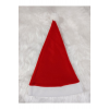 Kırmızı Polar Yılbaşı Noel Baba Şapkası Yetişkin