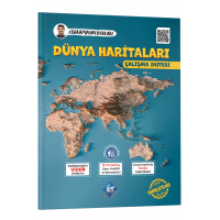 2024 Coğrafyanın Kodları Dünya Haritaları Çalışma Defteri Genişletilmiş Baskı (TÜM SINAVLAR İÇİN)