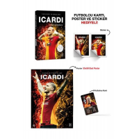 Icardi Sahanın Yıldızları / Futbolcu Kartı, 35x50 cm Ebat Poster ve Stıcker Hediyeli!