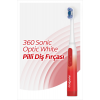 360 Pilli Optik Beyaz Platinum Beyazlatıcı Yumuşak Diş Fırçası
