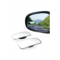 Oto Kör Nokta Aynası Gerçek Ayna 70mm X40 Mm Oynar 2 Adet Yüksek Kalite Ve Şık Tasarım Qe