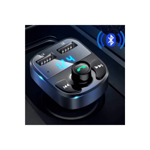 Car X8 Araç Fm Transmitter 5.0 Bluetooth Araç Kiti Usb Mp3 Sd Kart Çakmaklık Girişli Oto Müzik Çalar