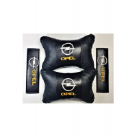 Opel Papyon Yastık Boyun Yastığı + Emniyet Kemeri Kılıfı Takım