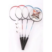 4 Adet Badminton Raketi İle 3 Adet Badminton Topu Ve Deluxe Badminton Çantası Dörtlü Grup Seti