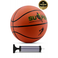 Orijinal Basketbol Topu Iç Dış Mekan Pompa Hediyeli 7 Numara Turuncu