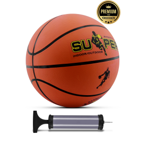 Orijinal Basketbol Topu Iç Dış Mekan Pompa Hediyeli 7 Numara Turuncu