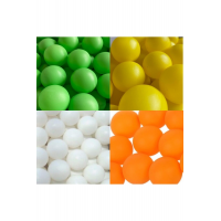 60 Adet Pinpon Topu Karışık Renk