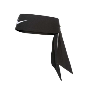 Siyah Dry Head Tie Tenis Kafa Bandı