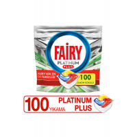 Platinum Plus 100 Yıkama Bulaşık Makinesi Deterjanı Tableti / Kapsülü