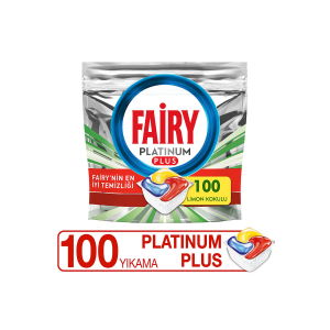 Platinum Plus 100 Yıkama Bulaşık Makinesi Deterjanı Tableti / Kapsülü