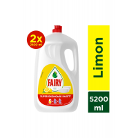 5200 ml ( 2 X 2600 Ml) Limon Sıvı Bulaşık Deterjanı