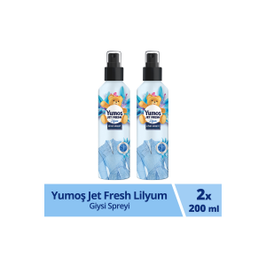 Jet Fresh Giysi Spreyi Lilyum 200 ml 2 Adet