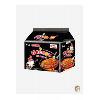 Kore Usulu Hindi Aromalı Erişte *5 ( Korean Style Hot Turkey Flavor Instant Noodle *5 ) – 560g