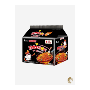 Kore Usulu Hindi Aromalı Erişte *5 ( Korean Style Hot Turkey Flavor Instant Noodle *5 ) – 560g