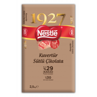 Nestlé 1927 Kuvertür Sütlü Çikolata 2.5kg