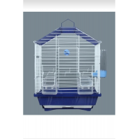 Çift Kapılı Orta Boy Hediyeli Muhabbet Kuşu Kafesi