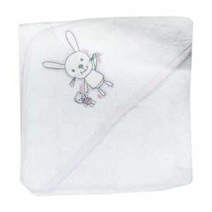 Baby Swaddle Bath Towel Pink 75 x 75 cm