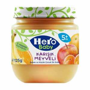 Hero Baby Mixed Fruit Baby Food +5 Months 125 Gr