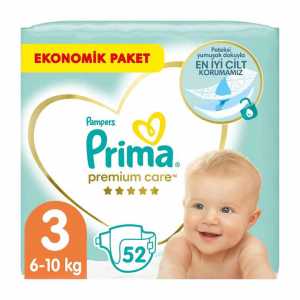 Prima Premium Care Bebek Bezi No:3 Midi 52 Adet Jumbo Paket