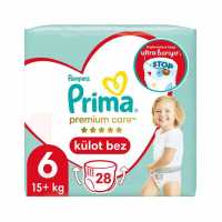 Prima Premium Care Bebek Bezi No:6 XL 28 Adet İkiz Paket
