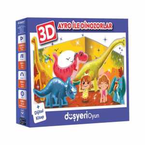 Puzzle 3D Dinosaurs with Ayro