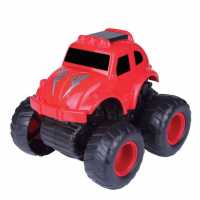 Toy Friction Big Wheels Car Red