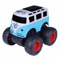 Toy Friction Big Wheels Car Blue