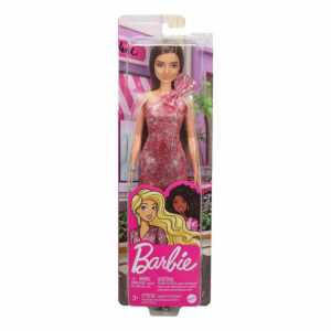 Oyuncak Barbie Pırıltılı Bebek Kırmızı