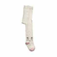 Silk & Blue Bebek Külotlu Çorap Pembe Beyaz