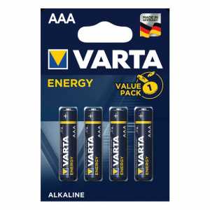 Varta Alkaline Thin Battery 4 Pack