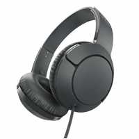 TCL MTRO200 On-Ear Wired Headphones Black