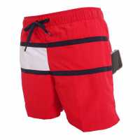 Tommy Hilfiger UM0UM02055-XLG Men's Swimwear Red