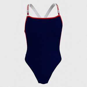 Tommy Hilfiger UW0UW03464-DW5 Women's Swimsuit Navy
