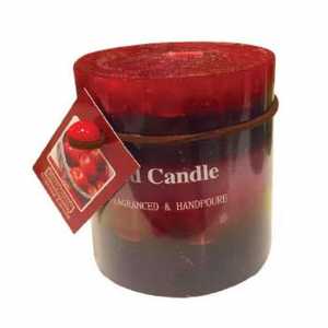 Scented Candle Light Red