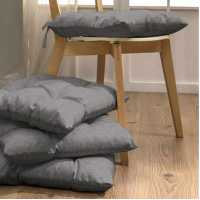 Chair Cushion 40x40 Cm Gray