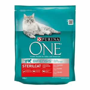 Purina One Sterile Cat Food with Salmon 800 G