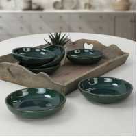 Keramika Emerald Ring Snack/Sauce Bowl 13 cm 6 pcs