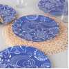 Keramika Blue Clove Servis Tabağı 26 Cm 6 Adet
