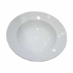 Keramika Makarna Tabağı 26 cm Beyaz