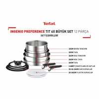 Tefal Ingenio Preference Titanium 6X Large Set 12 Pcs
