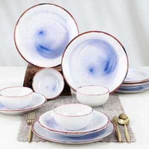 Keramika Flowia Dinnerware 12 Pieces for 4 Persons
