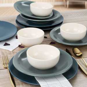 Keramika Rivaria Dinnerware 12 Pieces for 4 Persons