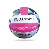 Volleyball Ball White Pink
