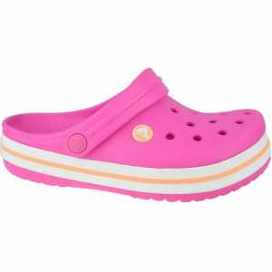 Crocs Kids Slippers Pink Yellow