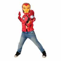 Iron Man Sadece Üst Çocuk Kostümü