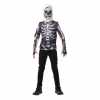 Skull Trooper 3 Çocuk Kostümü Siyah Beyaz