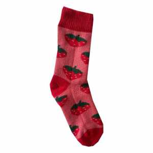 Children's Thermal Boot Socks Red Fuchsia